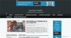 Desktop Screenshot of justitieoarba.com